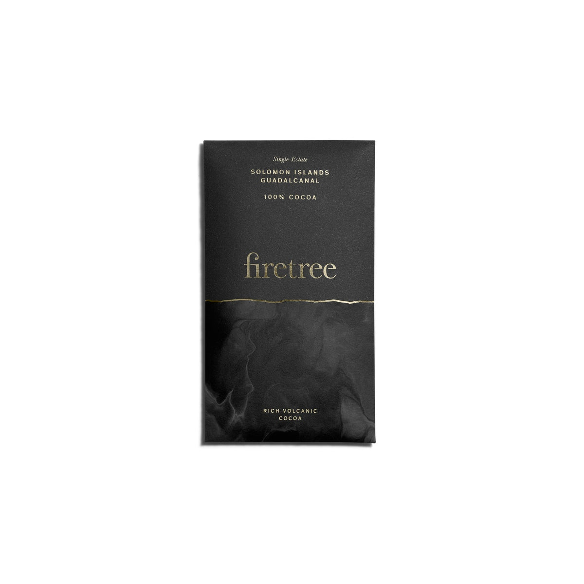 Solomon Islands Guadalcanal 100% rich volcanic dark chocolate bar