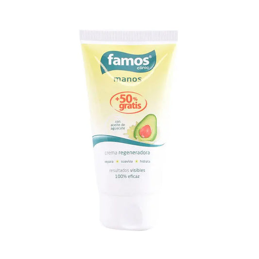 Famos Regenerating Hand Cream Avocado Oil 75ml Jag Couture London - New York