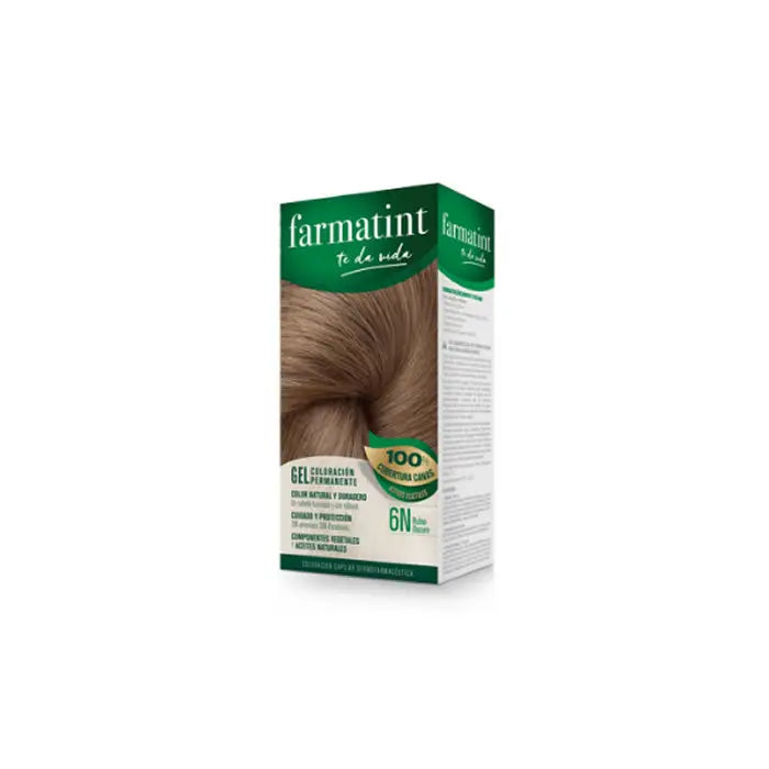 Farmatint Permanent Color Gel 6N Dark Blonde 150ml Jag Couture London - New York