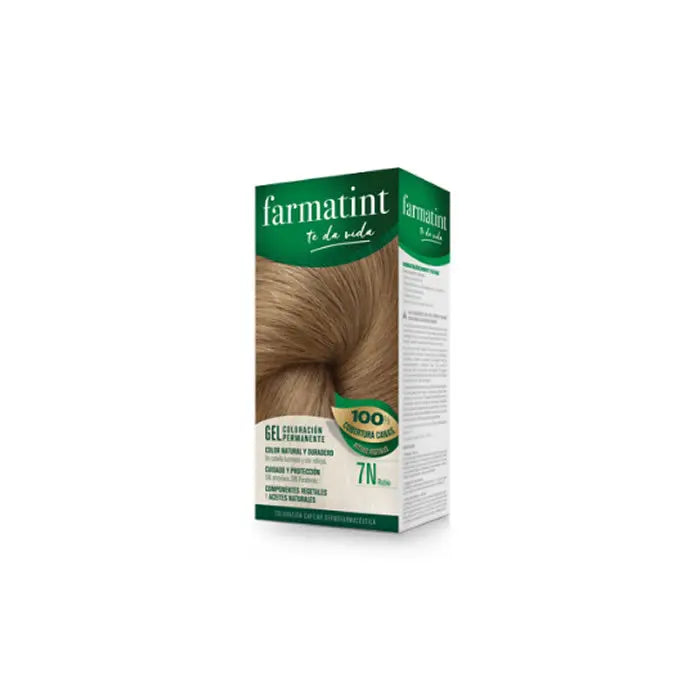 Farmatint Permanent Color Gel 7N Blond 150ml Jag Couture London - New York