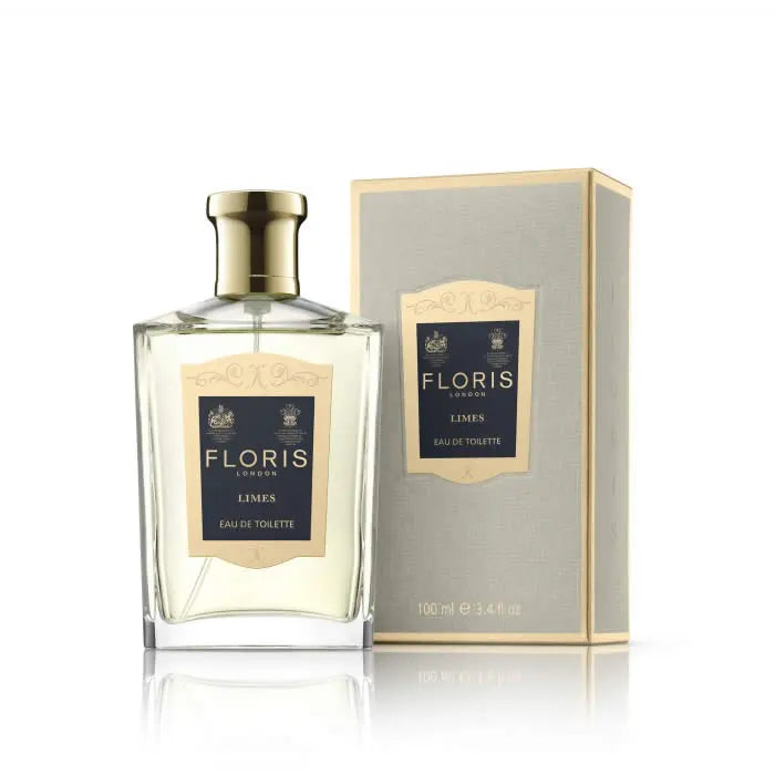 Floris Limes Eau De Toilette Spray 100ml Jag Couture London - New York