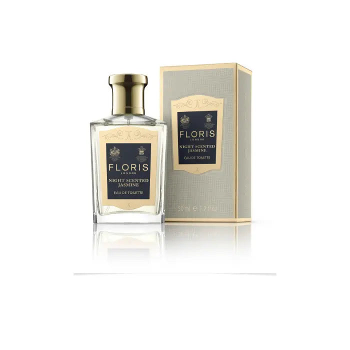 Floris Night Scented Jasmine Eau De Toilette Spray 50ml Jag Couture London - New York