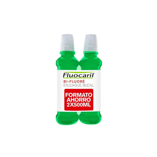 Fluocaril Mouthwash Bi Fluore 2x500ml Duo Jag Couture London - New York