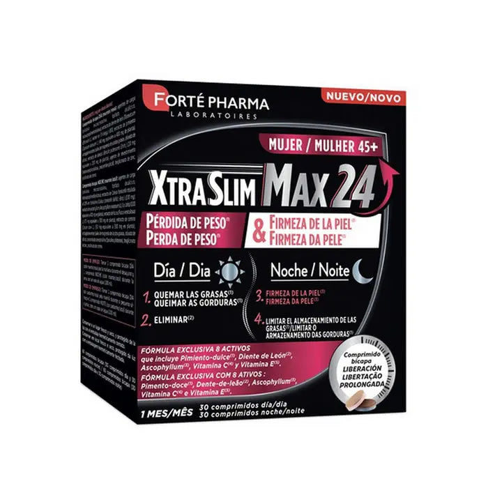 Forte Pharma XtraSlim Max 24 45+ 60 Tablets Jag Couture London - New York