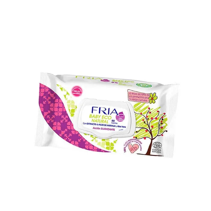 Jag Couture London - New York Fria Baby Eco Natural Soothing Wipes 80 Sheets
