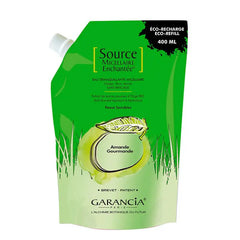 Garancia Source Micellaire Enchanté Almond Eco-Refill Makeup Remover 400ml Jag Couture London - New York