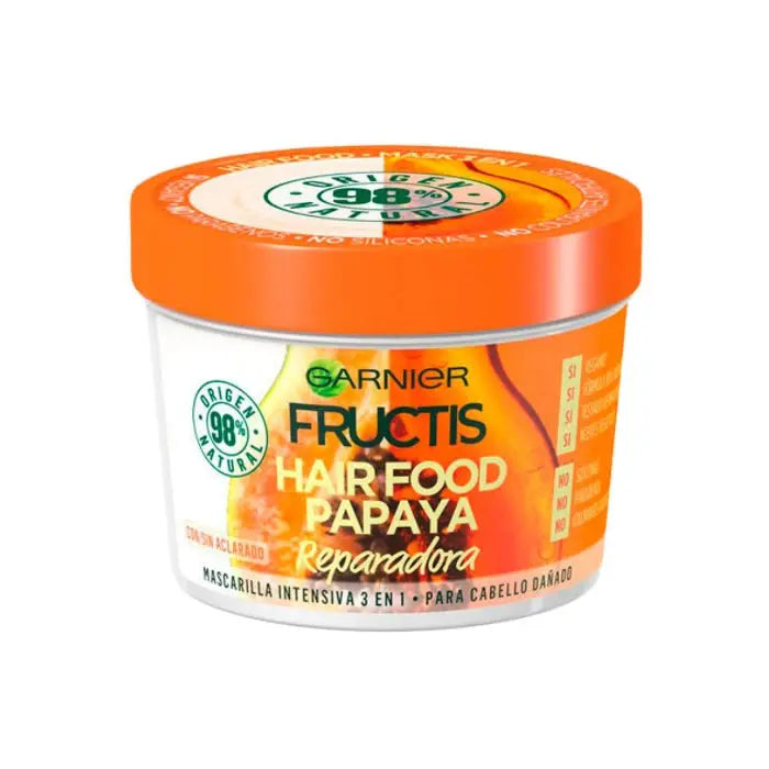 Garnier Fructis Hair Food Papaya Repair Mask 390ml Jag Couture London - New York