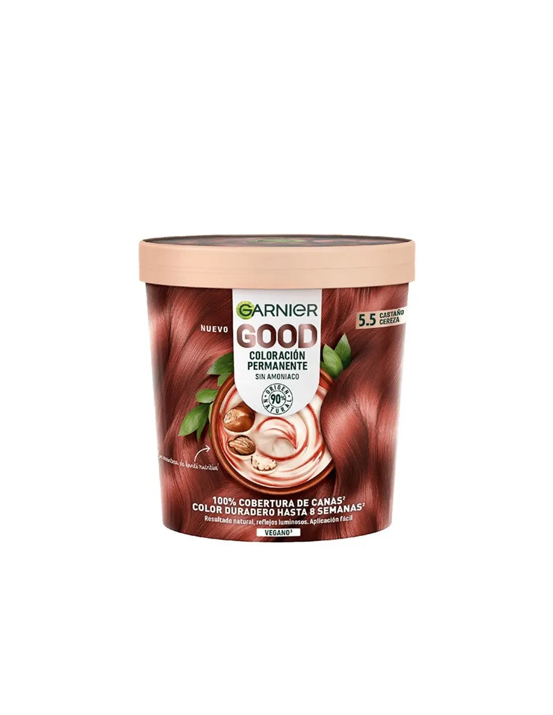 Garnier Good Coloración Permanente 5,5 Castaño Cereza 1 U Jag Couture London - New York