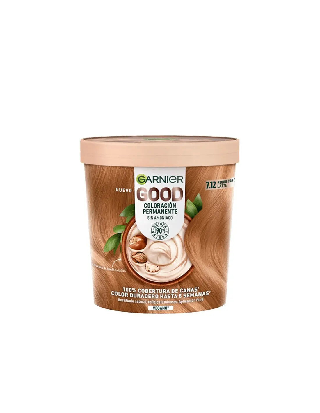 Garnier Good Coloración Permanente 7,12 Rubio Café Latte 1 U Jag Couture London - New York