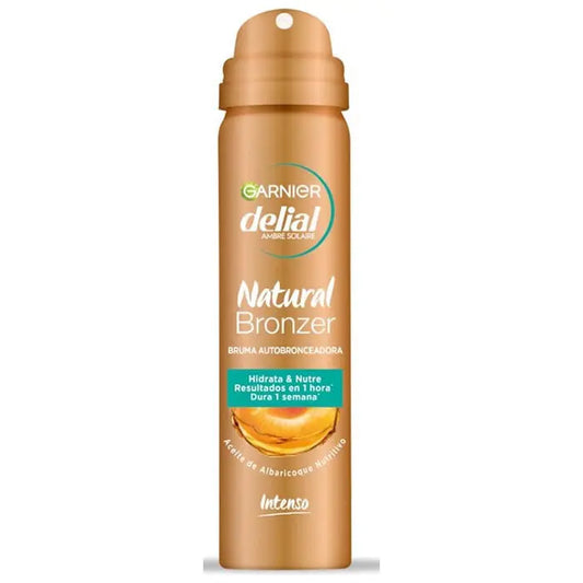 Garnier Natural Bronzer Self Tanning Mist Intense Spray 75ml Jag Couture London - New York