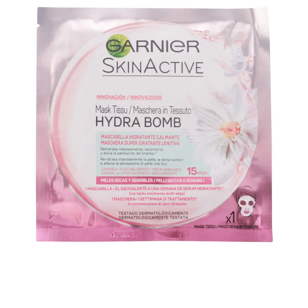 Jag Couture London - New York Garnier Skinactive Hydrabomb Soothing Moisturizing Facial Mask