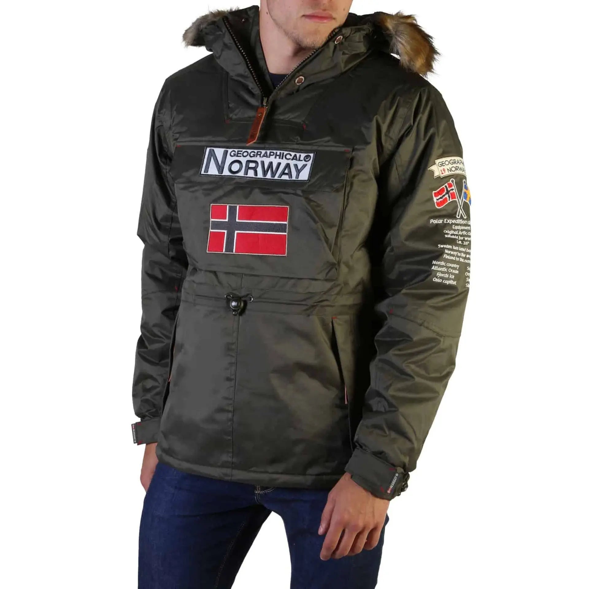 Geographical Norway Barman_man_kaki Jag Couture London - New York