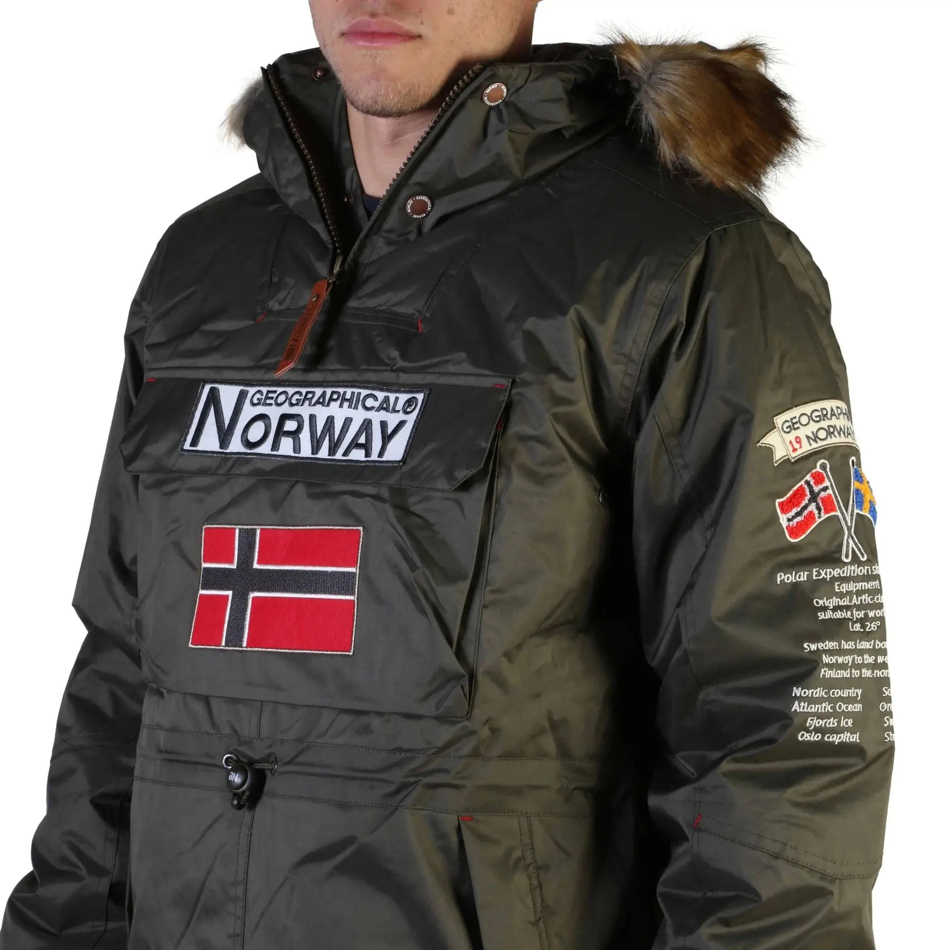 Geographical Norway Barman_man_kaki Jag Couture London - New York