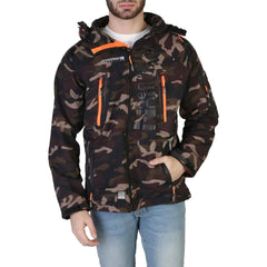 Geographical Norway Techno-camo_man_kaki-orange Jag Couture London - New York