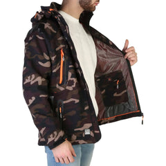 Geographical Norway Techno-camo_man_kaki-orange Jag Couture London - New York