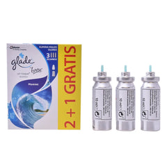 Glade Un Toque Ambientador Recambio Marine 3 Piezas Jag Couture London - New York