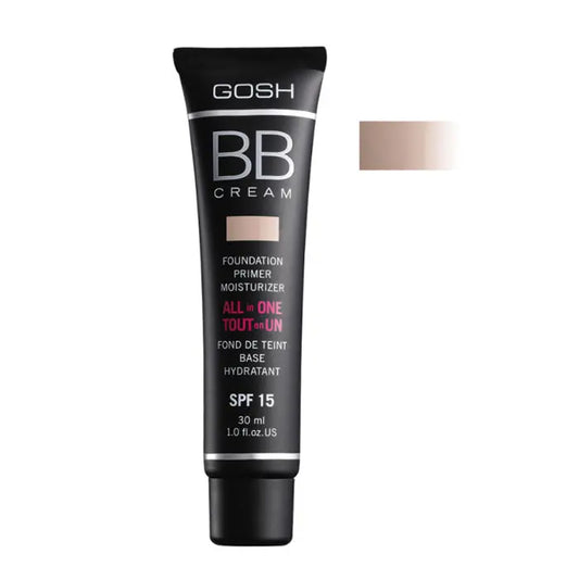Gosh BB Cream Foundation Primer Moisturizer 02 Beige 30ml Jag Couture London - New York