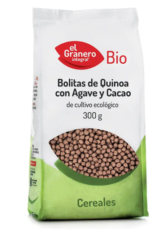 Granero Bolitas De Quinoa Con Agave y Cacao Bio 300g Jag Couture London - New York