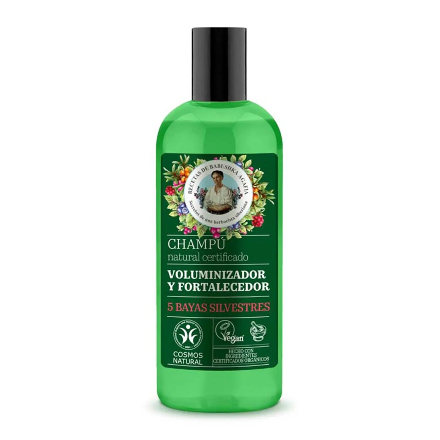 Green Agafia 5 Bayas Silvestres Champu Voluminizador Natural 260ml Jag Couture London - New York