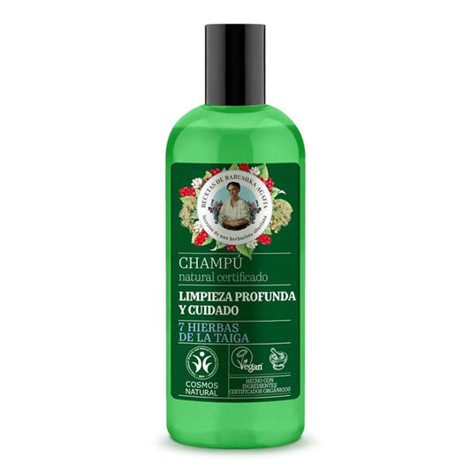 Green Agafia 7 Hierbas De La Taiga Champu Natural 260ml Jag Couture London - New York