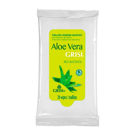 Grisi Aloe Vera Multipurpose Wipes 20U Jag Couture London - New York