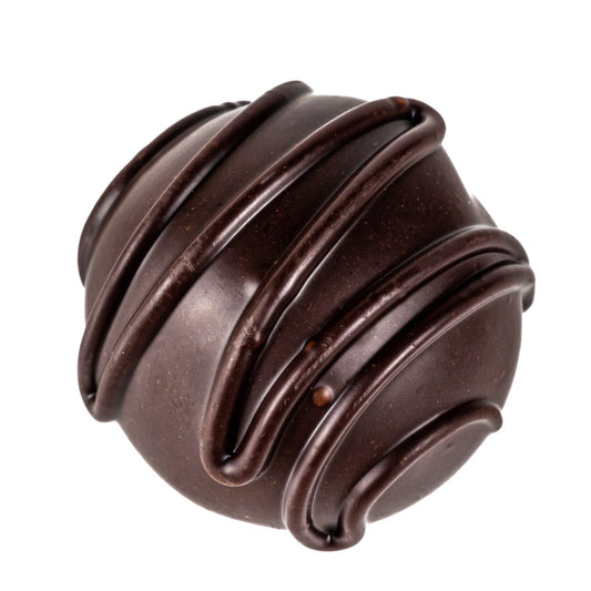 Dark & Stormy truffle - rum and ginger flavoured oat milk ganache in dark chocolate 12.8g