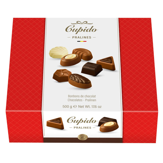 Cupido carton of assorted chocolates