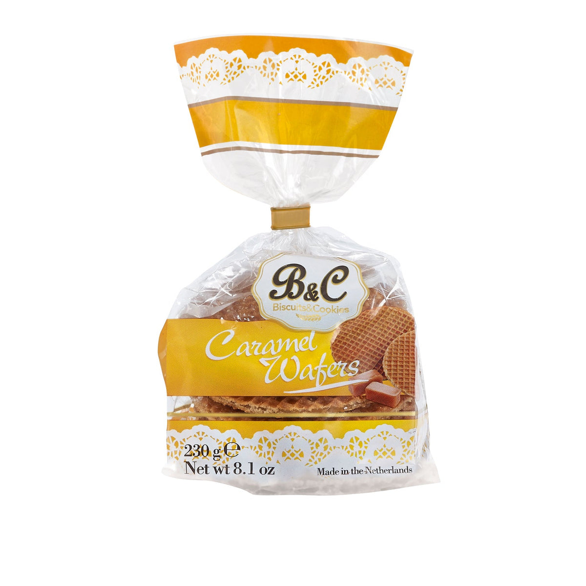 Caramel wafers in bag - VAT FREE