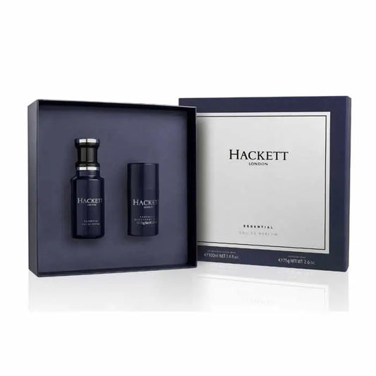 Hackett Essential Eau De Perfume Spray 100ml Set 2 Pieces Jag Couture London - New York