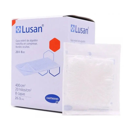 Hartmann Lusan Cotton Gauze 20 Pack of 5 Jag Couture London - New York