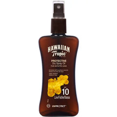 Hawaiian Tropic Protective Dry Spray Oil Spf10 Low 200ml Jag Couture London - New York