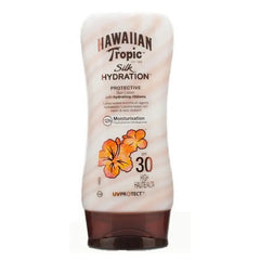 Hawaiian Tropic Silk Hydration Protective Sun Lotion Spf30 High 180ml Jag Couture London - New York