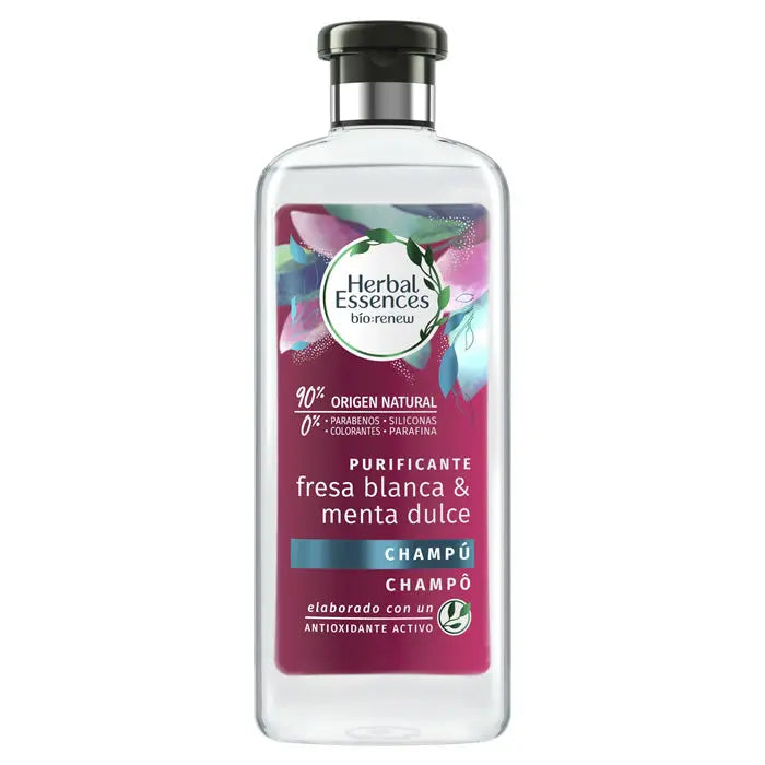 Herbal Essences Strawberry & Sweet Mint Shampoo Clean 400ml Jag Couture London - New York