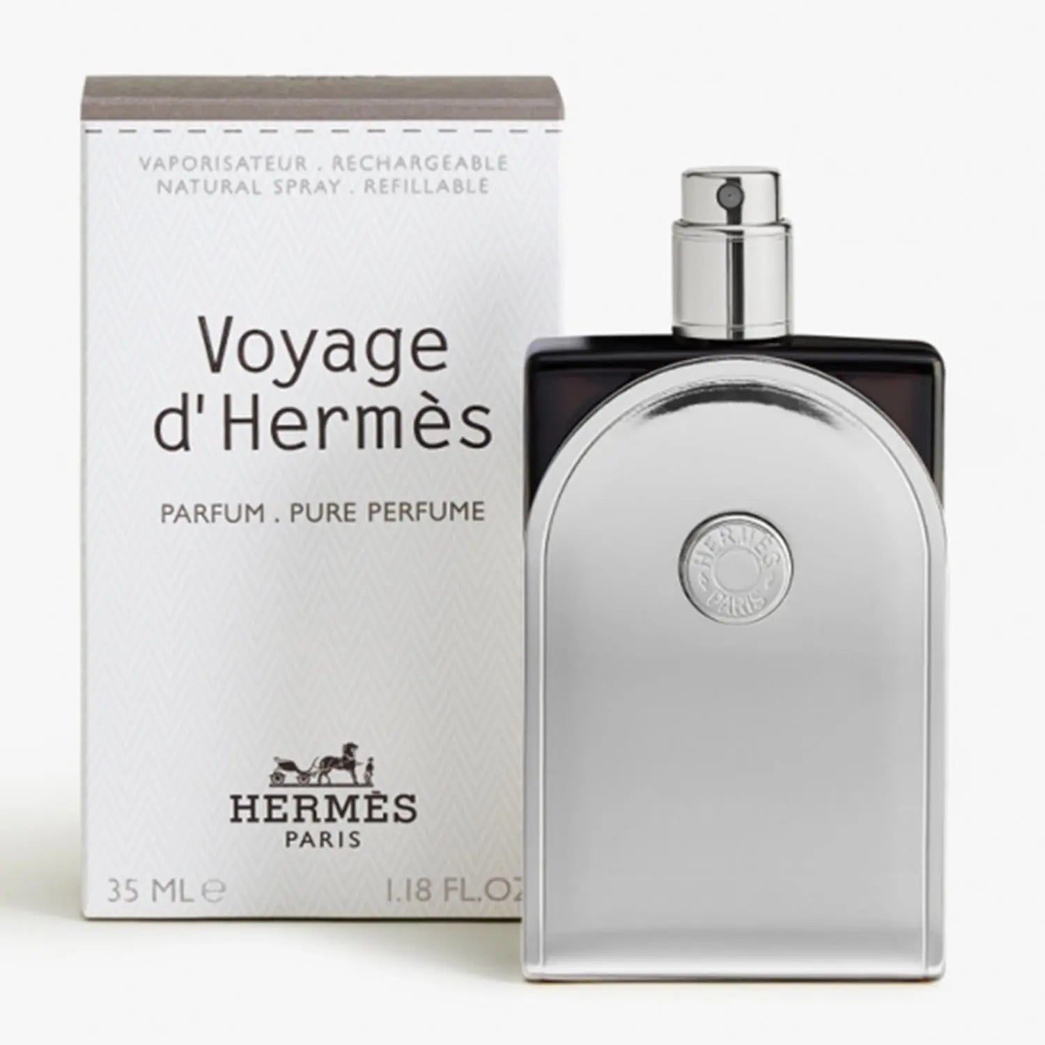 Hermès Hermes Voyage D'hermes Pure Perfume Recargable 35ml Jag Couture London - New York