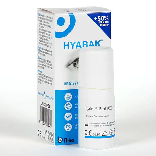 Hyabak Eye Lubricant 15ml Jag Couture London - New York