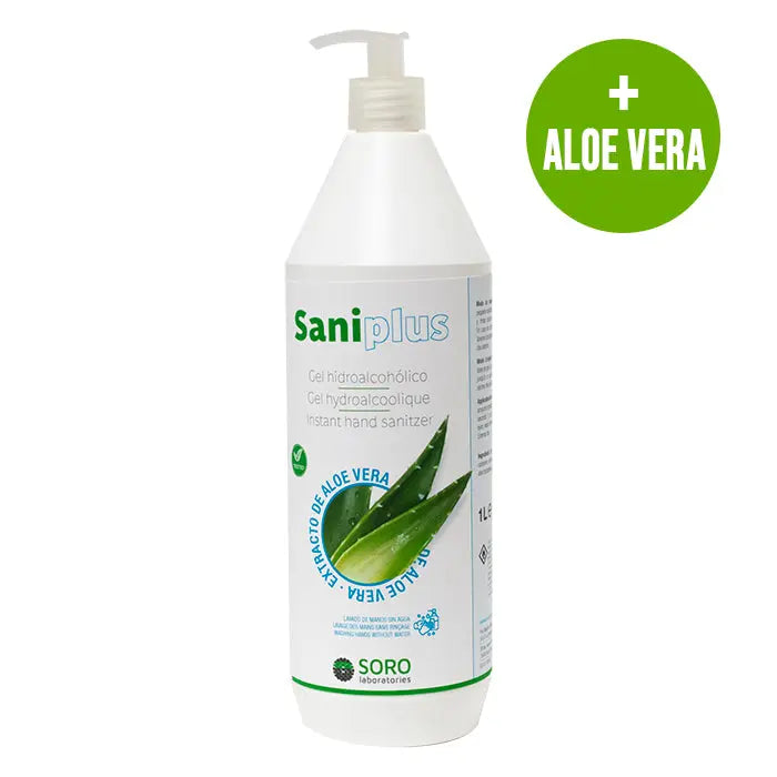 Hydroalcoholic Hand Gel Sanitizer With Aloe Vera 1 Litre Jag Couture London - New York