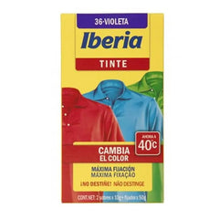 Iberia Clothes Dye Violet nº36 Jag Couture London - New York