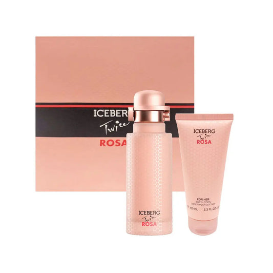 Iceberg Twice Rosa Eau De Toilette 125ml Spray Locion Perfumada Corporal 100ml Jag Couture London - New York