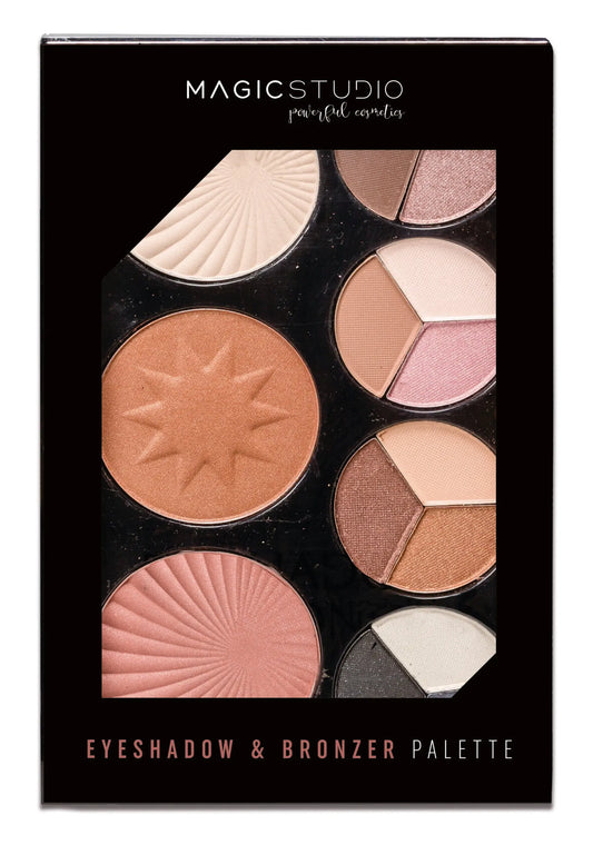Idc Institute Sombras Magic Bronzer Palette Jag Couture London - New York
