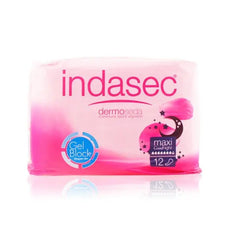 Indasec Dermoseda Good Night Incontinence Compress Maxi 12 Units Jag Couture London - New York