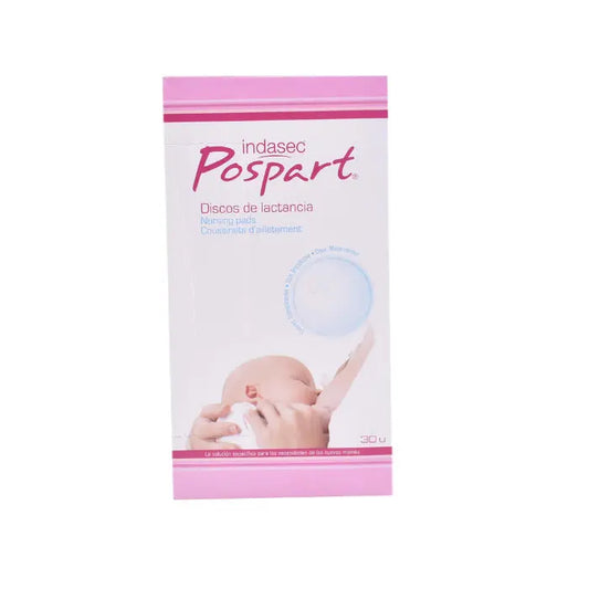 Indasec Pospart Nursing Pads 30 Units Jag Couture London - New York