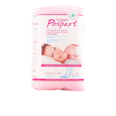 Indasec Pospart Tocological Compresses 100% Cotton 12 Units Jag Couture London - New York