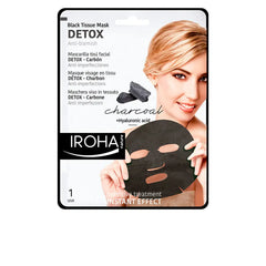 Iroha Nature Detox Black Tissue Mask 1 Unit Jag Couture London - New York