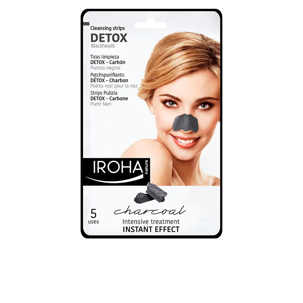 Iroha Nature Detox Nose Strips Remove Blackheads 5 Units Jag Couture London - New York