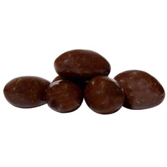 Dark chocolate covered Brazil nuts