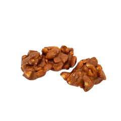 Milk chocolate covered apple pie clusters