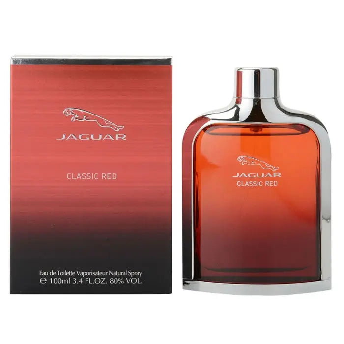 Jaguar Classic Red Eau De Toilette Spray 100ml Jag Couture London - New York