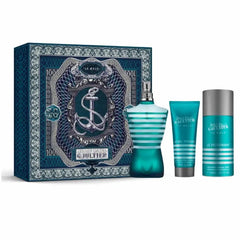 Jag Couture London - New York Jean Paul Gaultier Le Male Eau De Toilette Spray 125ml Set 3 Pieces