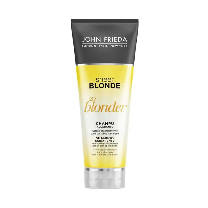 John Frieda Sheer Blonde Go Blonder Lightening Shampoo 250ml Jag Couture London - New York