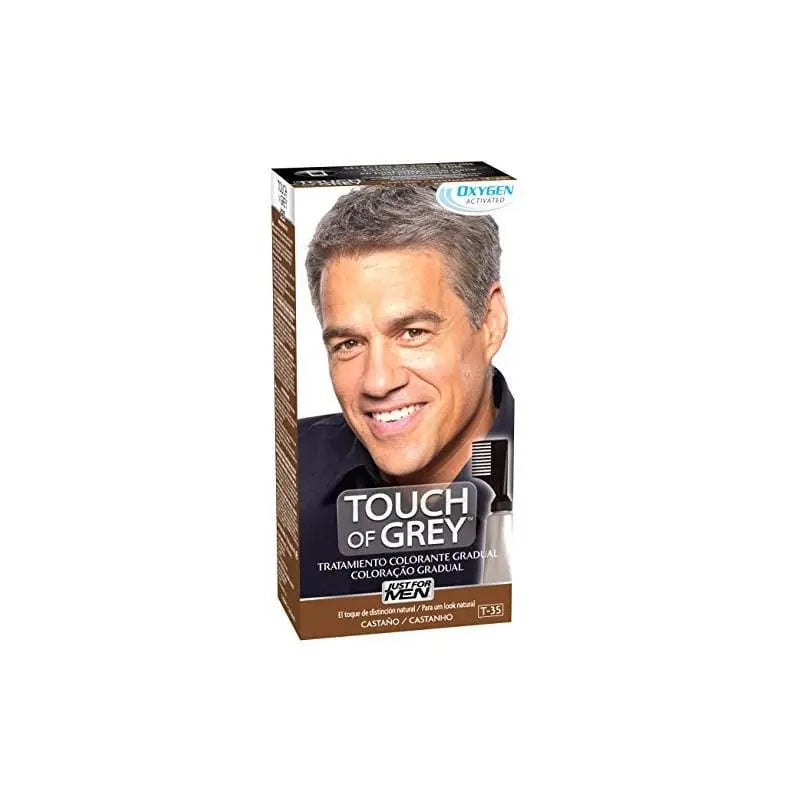Jag Couture London - New York Just For Men Combe Touch Of Grey Brown